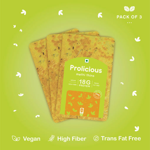 Picture of Prolicious Methi Thins 90g