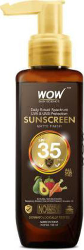 Picture of Wow Sunscreen Matte Finish All Skin Type 100ml