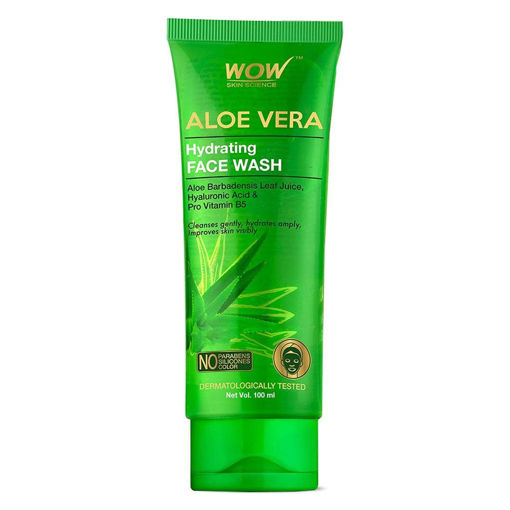 Picture of Wow Aloe Vera Hydrating Face Wash 100ml