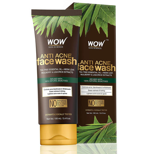 Picture of Wow Anti Acne Face Wash  100ml