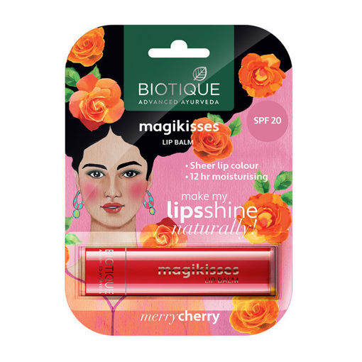 Picture of Biotique Magikisses Merry Cherry Lip Balm