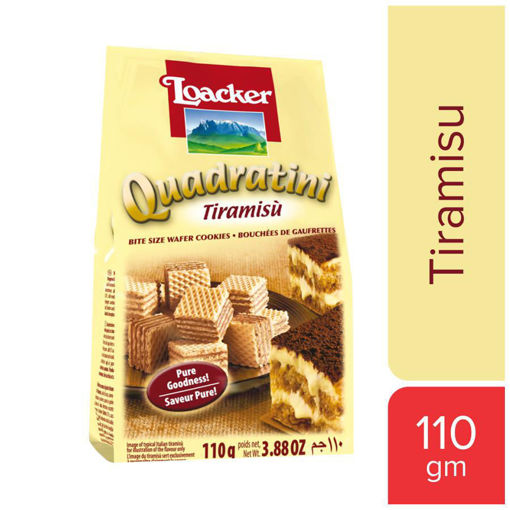 Picture of Loacker Quadratini Tiramisu 110g