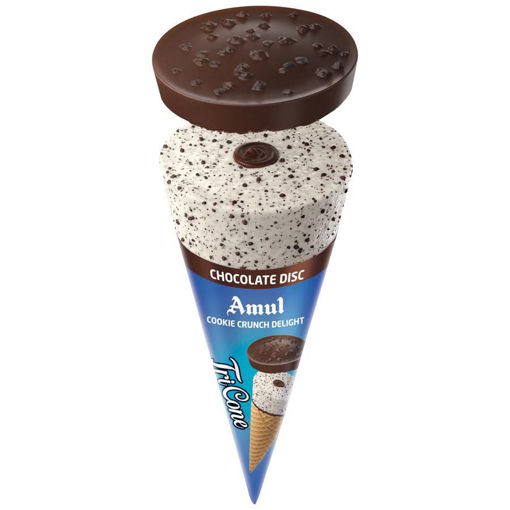 Picture of Amul Tri Cone Chocolate Crunch Delight 85g