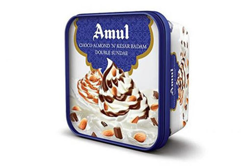 Picture of Amul Choco Almond N Kesar Badam Double Sundae 540g