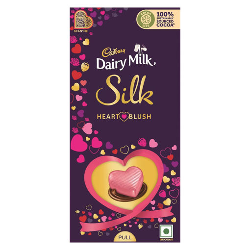 Picture of Cadbury Dairy Milk Silk Heart Blush 250g