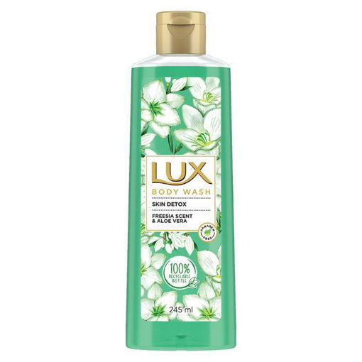 Picture of Lux Body Wash Skin Detox Freesia Scent & Aloe Vera 245ml