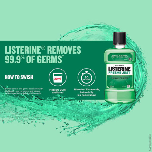 Picture of Listerine Fresh Brurst Mouth Wash 500ml