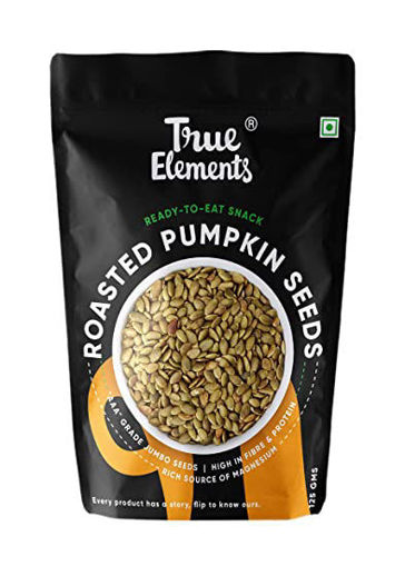 Picture of True Elements Roasted Pumpkin Seeds 125gm