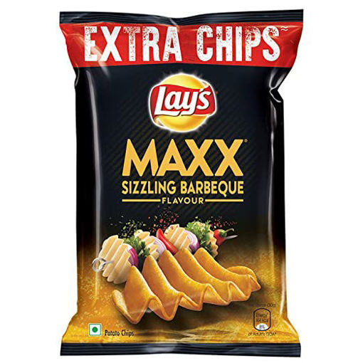 Picture of Lays Maxx Sizzling Barbeque Flavour 59.4gm