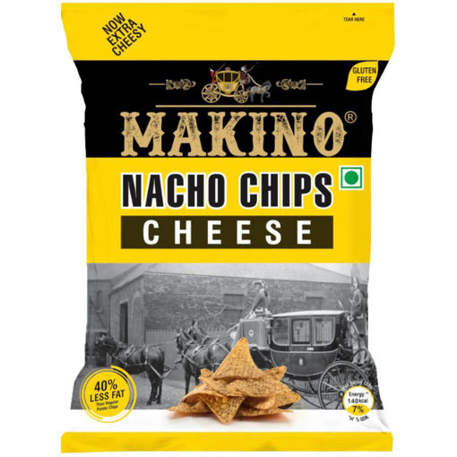 Picture of Makino Nacho Chips Cheese Flavour 60g