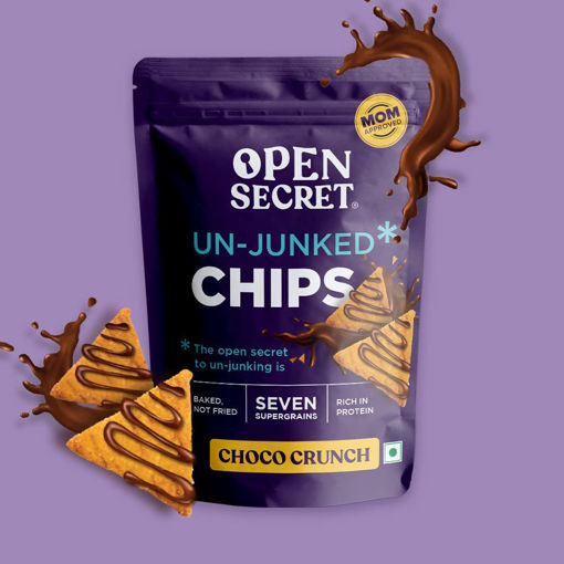 Picture of Open Secret Un Junked Chips Choco Crunch 45gm