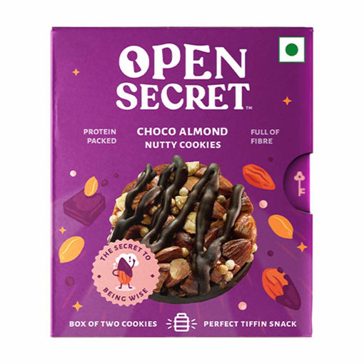 Picture of Open Secret Choco Almond Nutty Cookies 25gm