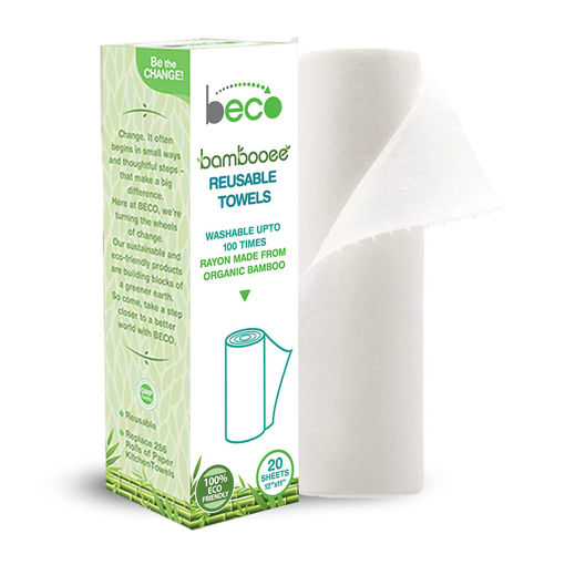 Picture of Beco Bamboo Reusable Towels 20Sheets