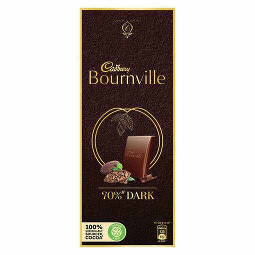 Picture of Cadbury Bournville 70% Dark 80GM