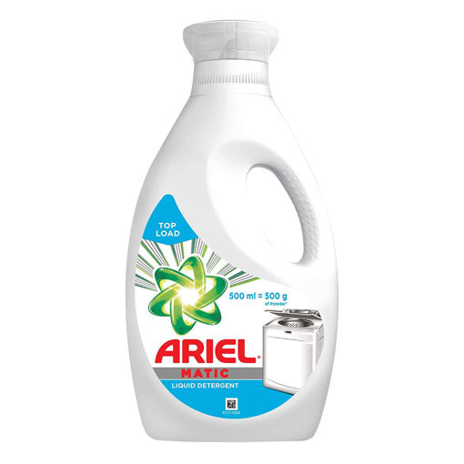 Picture of Ariel Top Load Matic Liquid Detergent 500ml