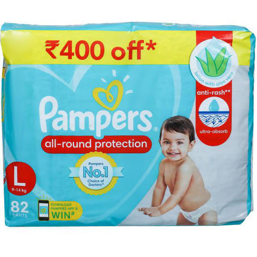 Picture of Pampers All Round Protection L 9-14Kg Pants