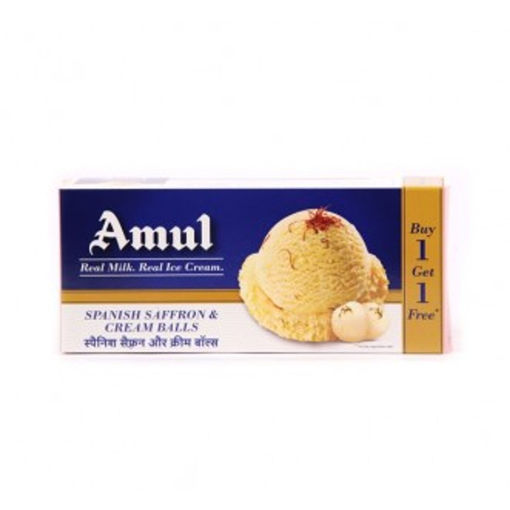 Picture of Amul Spanish Saffron Cream Balls 750ml