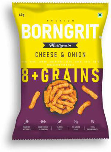 Picture of Borngrit Multigrain Chees & Onion 40g