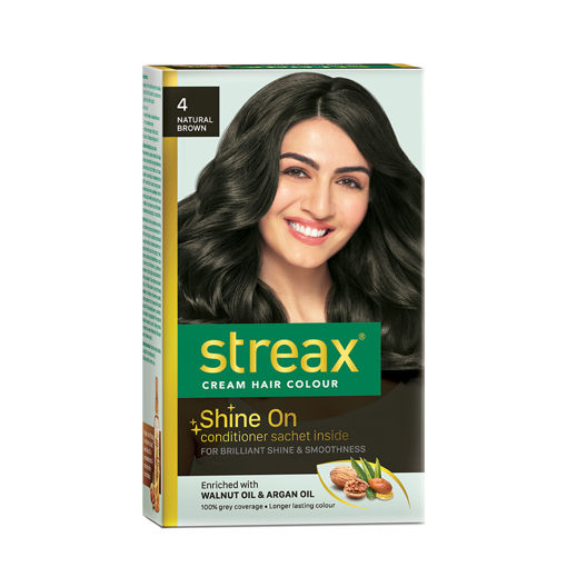 Picture of Streax 4 Natural Brown 25g