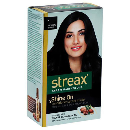 Picture of Streax Natural Black 1 50G