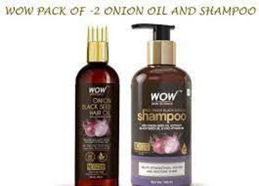 Picture of Wow Red Onion Black Seed Haircare Kit 300ml