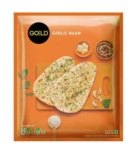 Picture of Goeld Garlic Naan 240gm