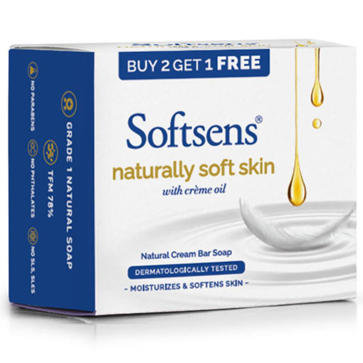 Picture of Softsens Naturally Soft Skin Creame Oil Soap 300g