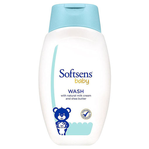 Picture of Softsens Baby Wash tear Natural Milk Cream Shea Butter 200ml