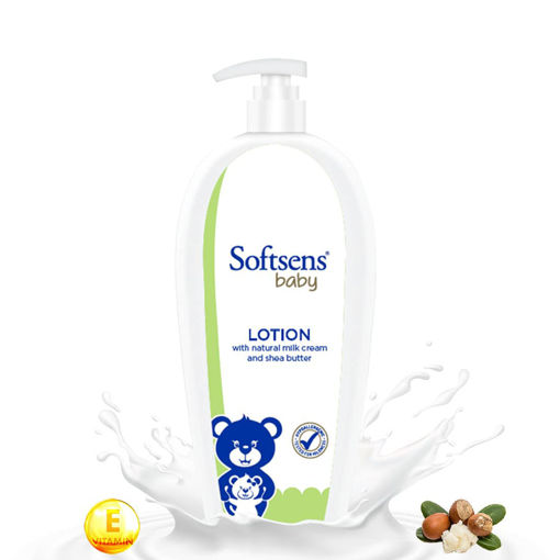 Picture of Softsens Baby Lotion Natural Milk Cream Shea Butter 400ml