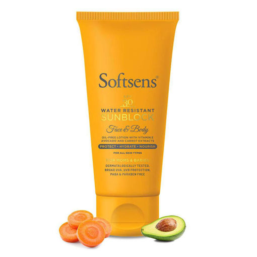 Picture of Soften Water Resistant Sunblock Face & Body 50g