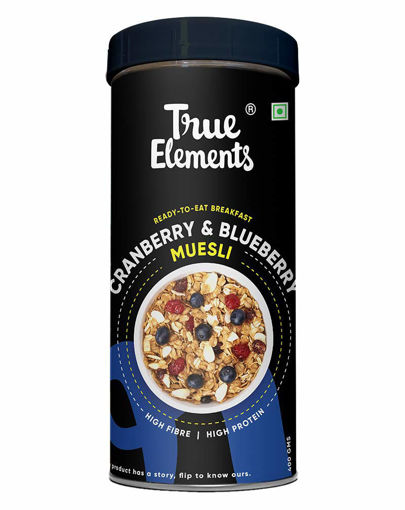 Picture of True Element Cranberry & Blueberry Muesli 400g