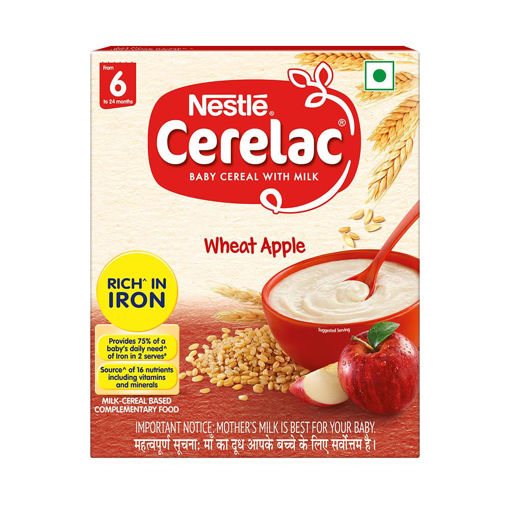 Picture of Nestle Cerelac Wheat Apple  300g