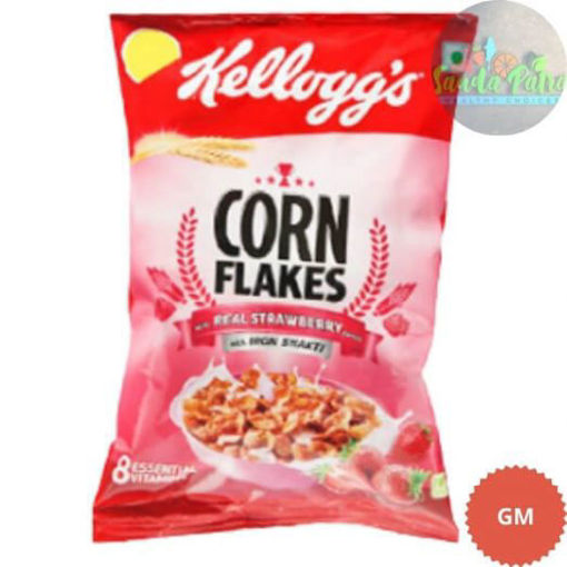 Picture of Kelloggs Corn Flakes Strawberry Puree 26gm