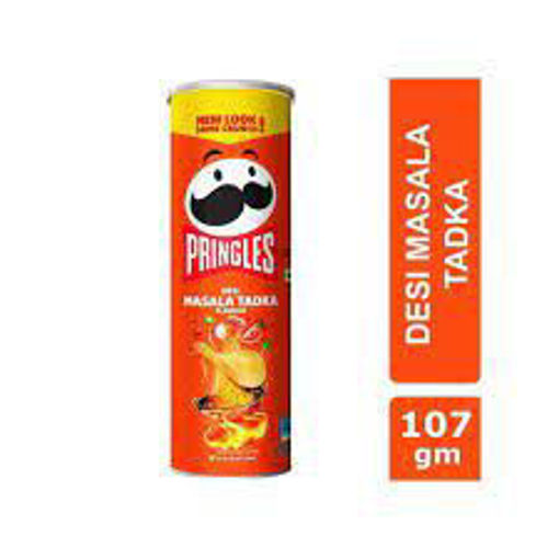 Picture of Pringles Desi Masala Tadka Flavour 107gm