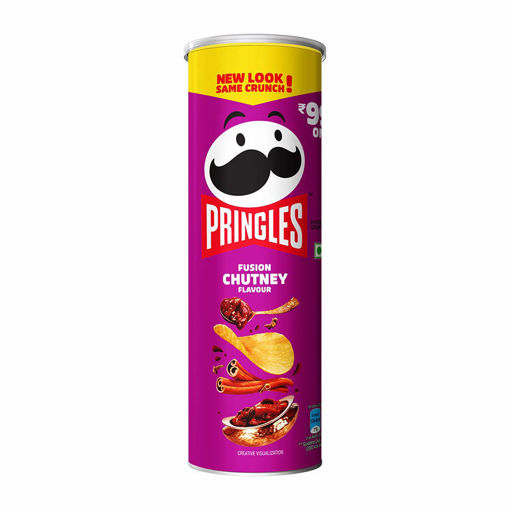 Picture of Pringles Fusion Chutney Flavour 107gm