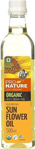 Picture of Pro Nature Organic Sunflower Oil 500ml