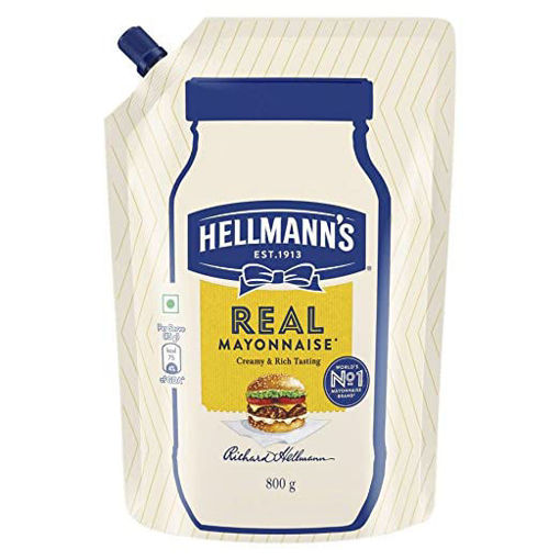 Picture of Hellmanns Real Mayonnaise 800gm