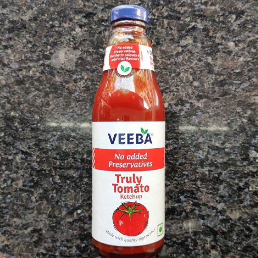 Picture of Veeba No Added Preservatives Truly Tomato Ketchup 500gm