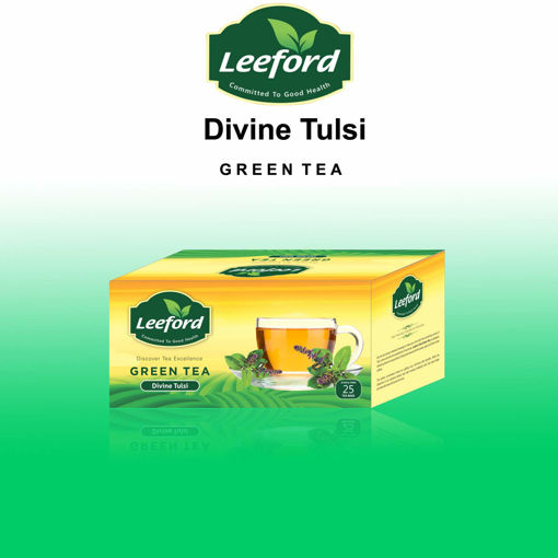 Picture of Leeford Green Tea Divine Tulsi 100gm