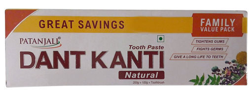 Picture of Patanjali Dant Kanti Natural Toothpaste 300gm