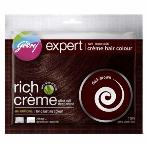 Picture of Godrej Expert Natural Brown Creme hair Colour 24ml