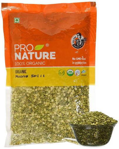 Picture of Pro Natural Organic Moong Green Split 500g