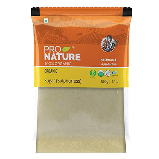 Picture of Pro Natural Organic Sugar Sulphur Less 500g