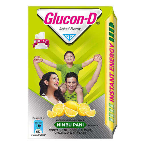 Picture of Glucon-D Instant Energy Health Drink Nimbu Pani 450g