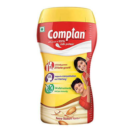 Picture of Complan Milk Protein Kesar Badam Flavour 500G Jar