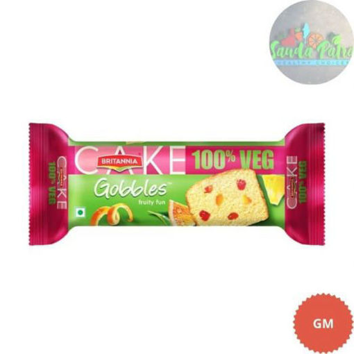 Picture of Britannia Gobbles Fruity Fun Veg Cake 75gm