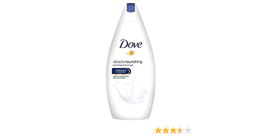 Picture of Dove Deep Moisture Body Wash - Nutrium Moisture, 100% Gentle Cleanser, 250 ml