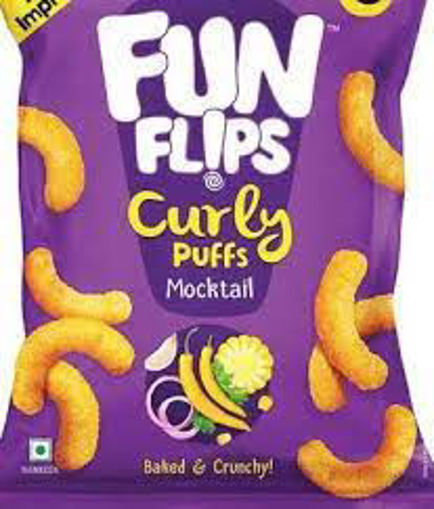 Picture of Fun Flips Puffs Curly Mocktail 90g