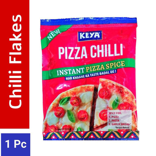 Picture of Keya Pizza Chilli Instant Pizza Spice 10gm