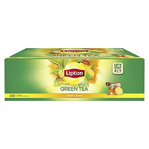 Picture of Lipton Green Tea Honey Lemon 100 Bags